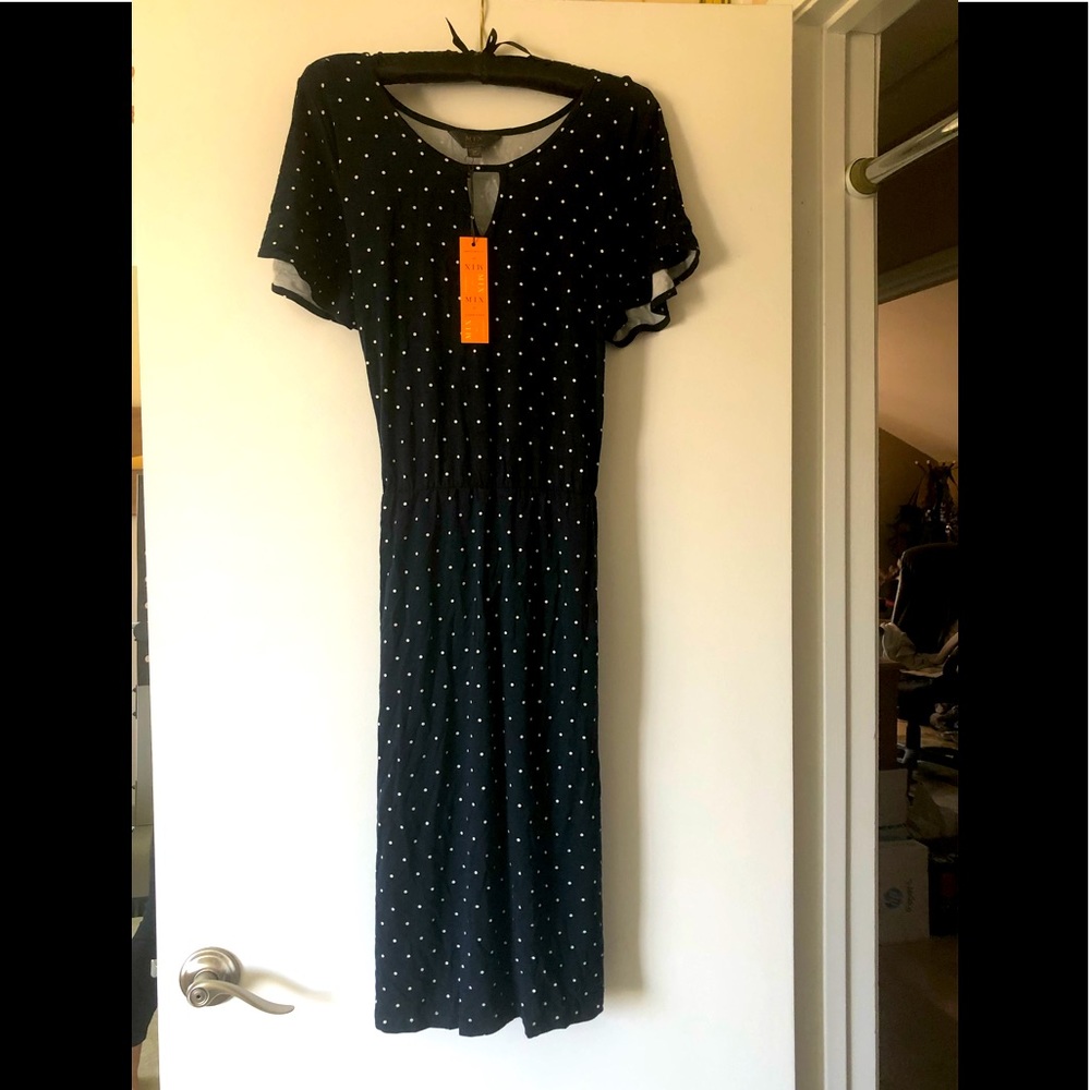 41 hawthorn keyhole elastic knit dress